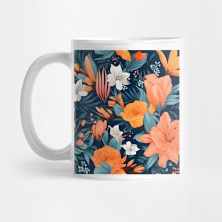 Wedding Flowers Pattern 9 Mug